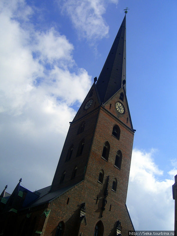 Церковь Петрикирхе Гамбург, Германия