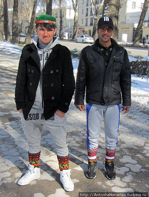Памирские носки Душанбе, Таджикистан