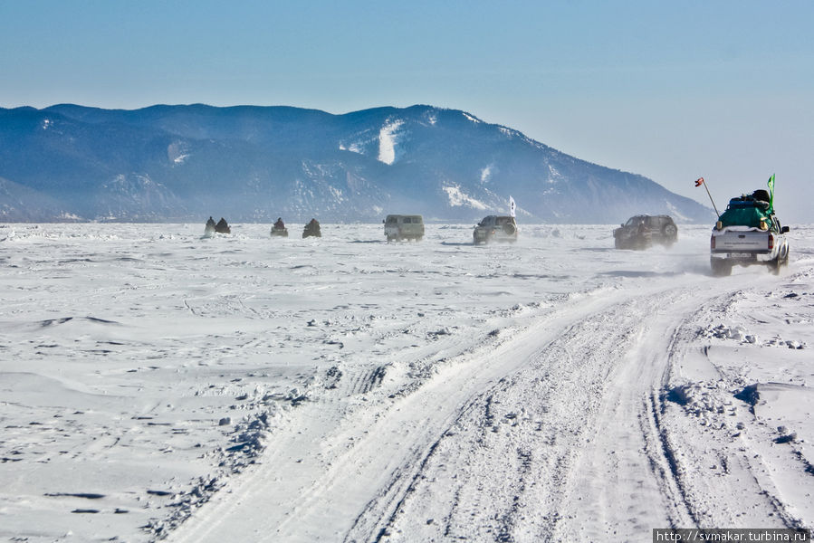 Путь озеро Байкал, Россия