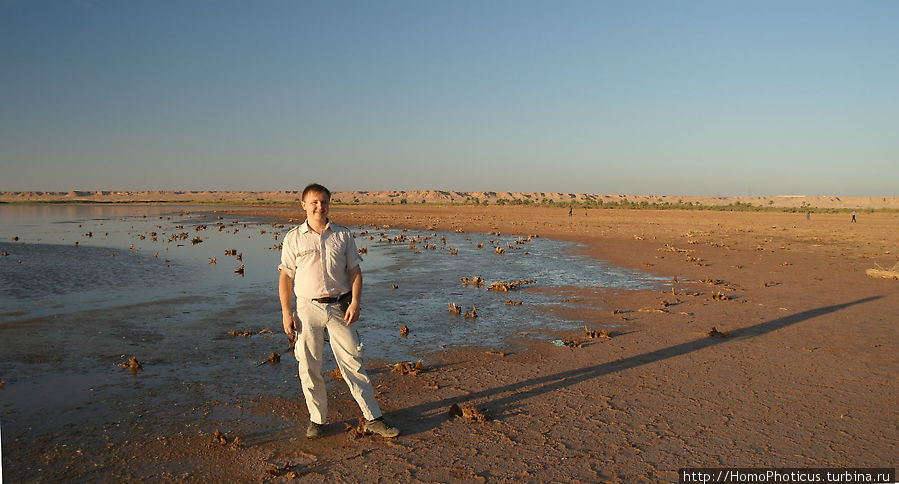 На озере Салам Ан-Наджаф, Ирак
