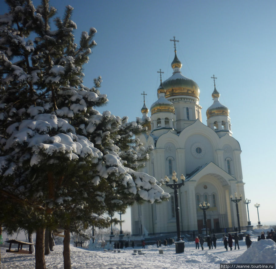 Рождество в Хабаровске. Моя рождественская прогулка. Хабаровск, Россия