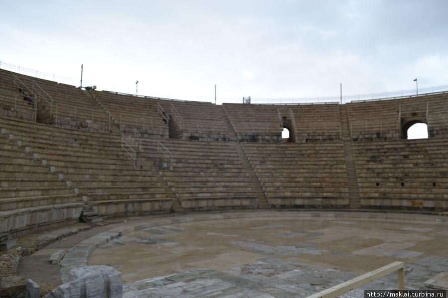 Римский театр. Кесария, Израиль