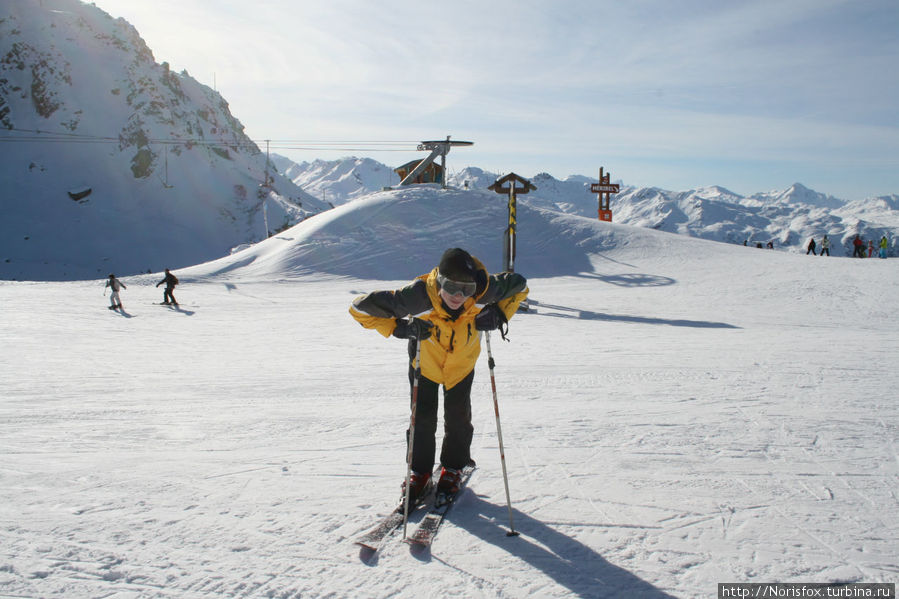 Обзор европейских горнолыжных курортов Лез-Арк, Франция