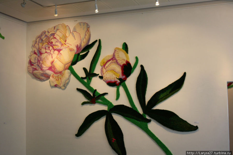 Выставка вязаных цветов Бад-Шуссенрид, Германия