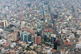 Как видно, большинство зданий в Кито не выше 10 этажей, но есть и буквально пара зданий в этажей 25