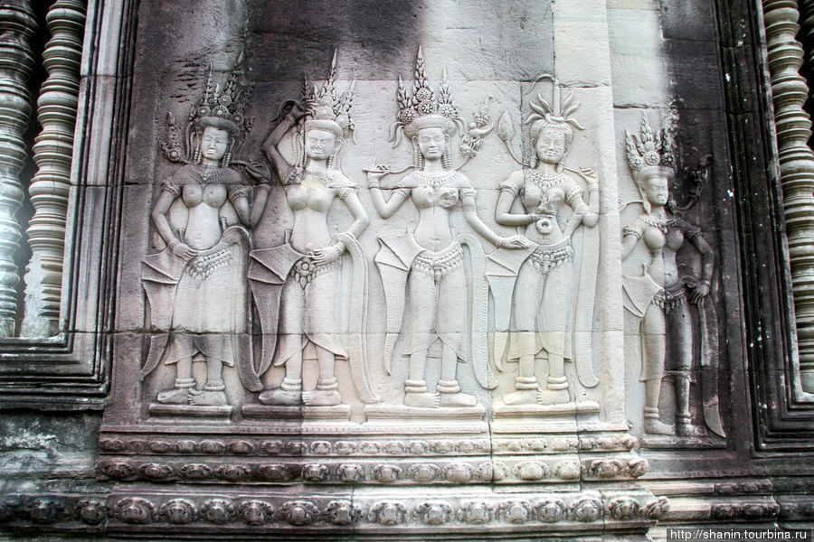 Два в одном - индуизм и буддизм Ангкор (столица государства кхмеров), Камбоджа