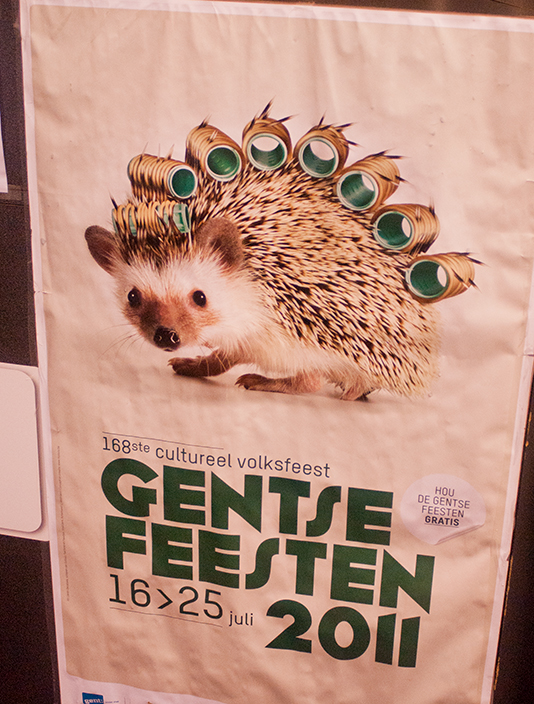 Дождливый Гент Гент, Бельгия