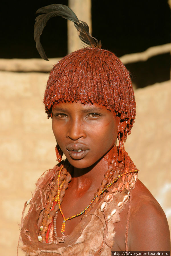 Хамерская девушка Тора Эфиопия