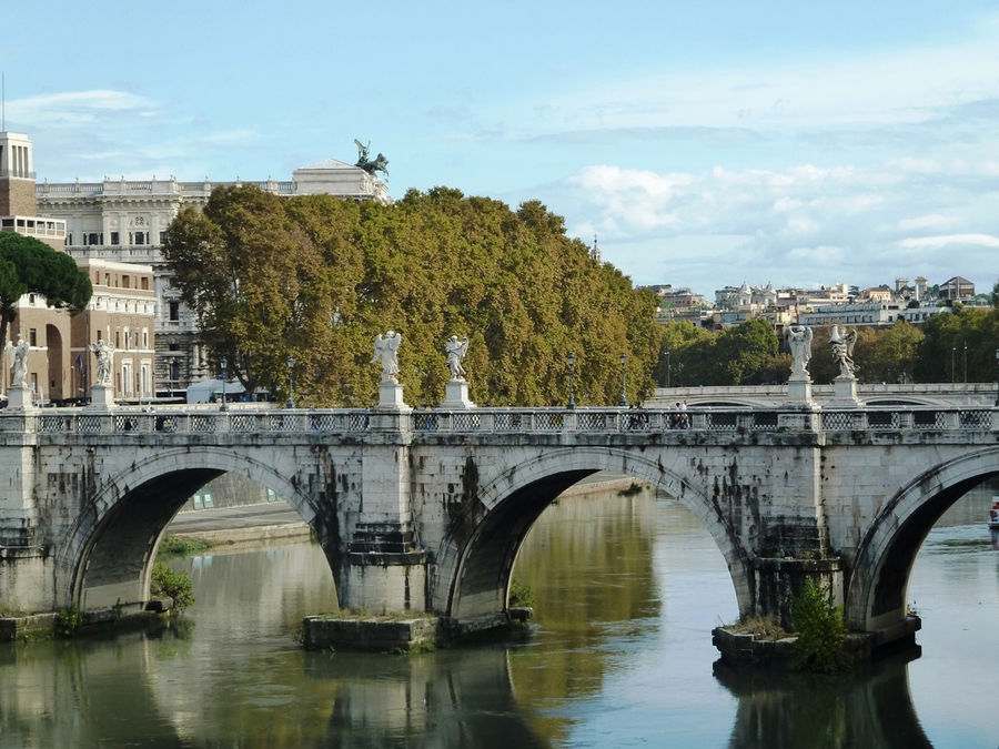 Ponte Sant’Angelo Рим, Италия