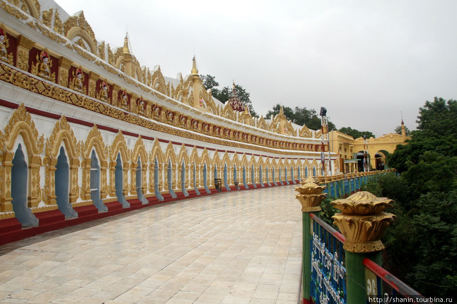 Мир без виз — 401. Храмы на холме Сагайн Сагайн, Мьянма