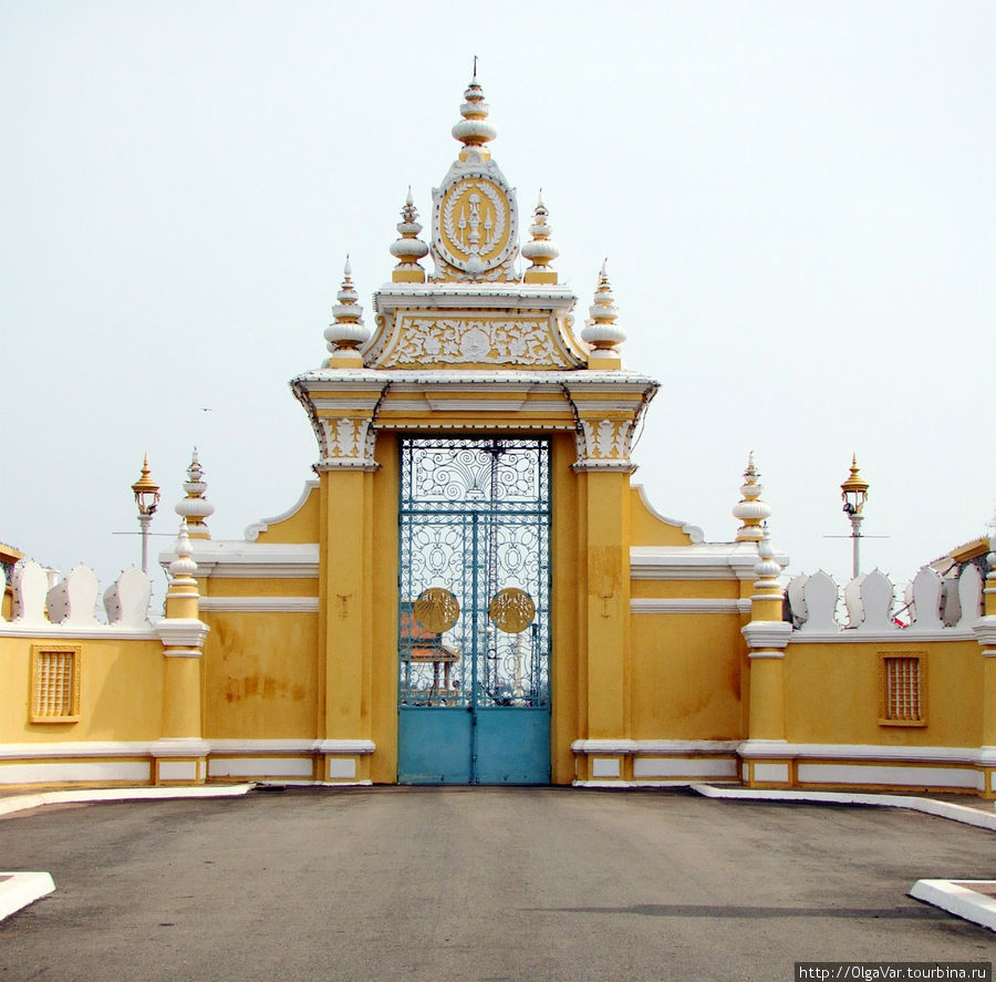 Ограда королевской резиденции Пномпень, Камбоджа