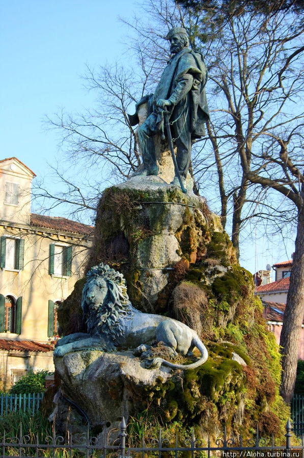 Памятник Гарибальди. Венеция, Италия