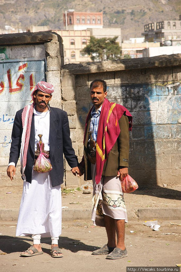 Продавцы ката Йемен