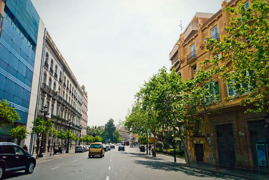 Центральные улицы Валенсии Валенсия, Испания