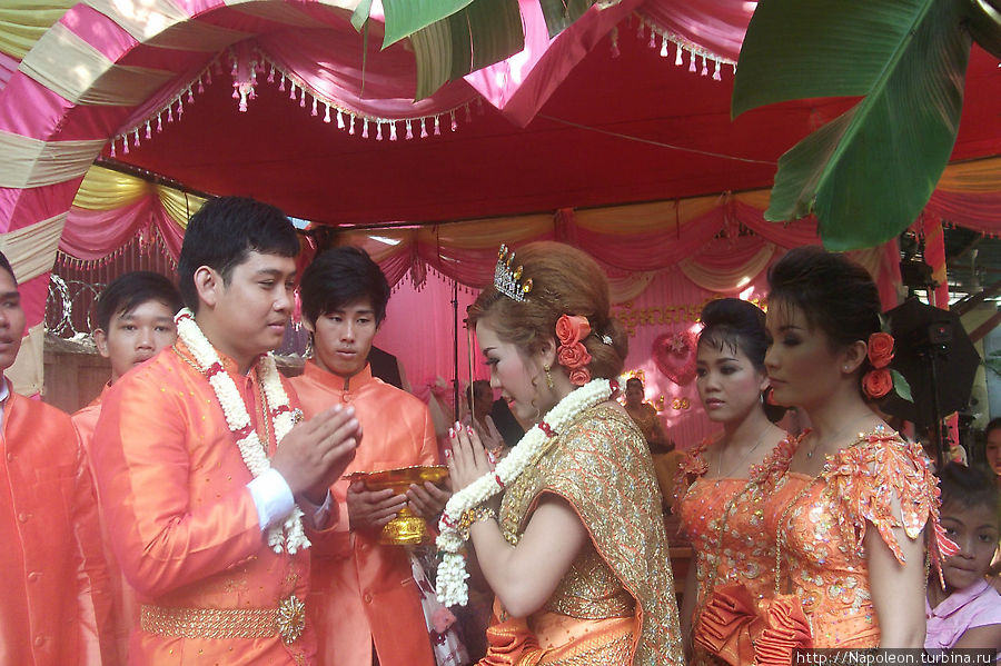 Кхмерская свадьба Сиемреап, Камбоджа