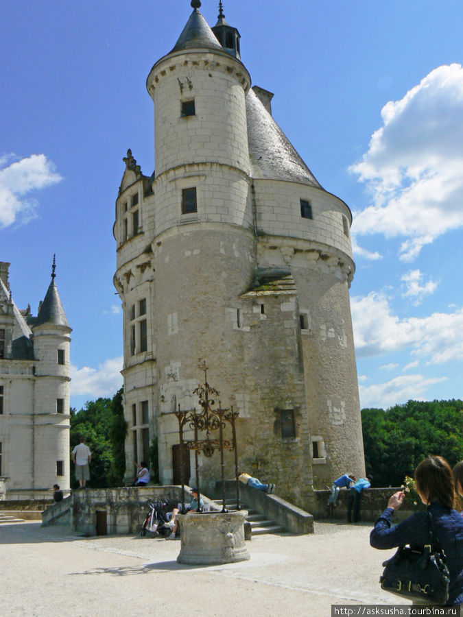 Донжон или башня семьи де Марк. Шенонсо, Франция