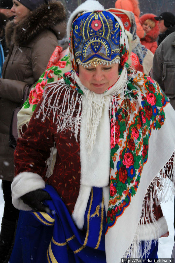 Масленица в Витославицах Великий Новгород, Россия