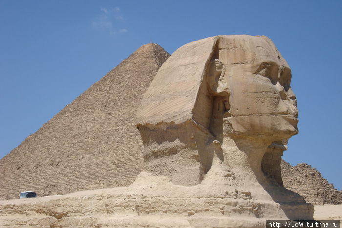 Сфинкс и пирамида Гиза, Египет