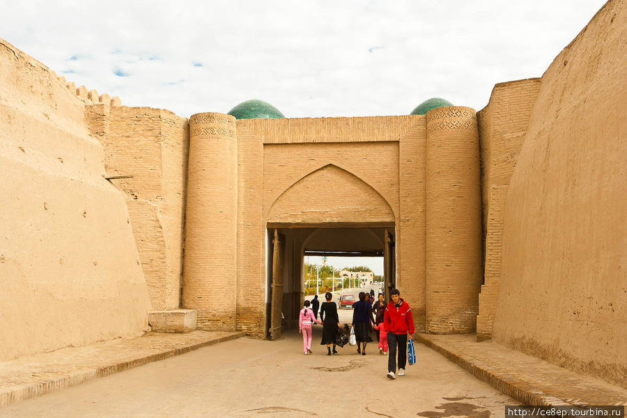 Еще одни ворота Хива, Узбекистан