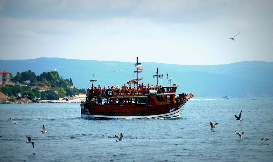 Пиратское пати у берегов города Несебр Несебр, Болгария