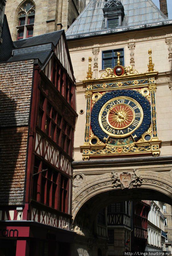 Большие часы Руана Руан, Франция