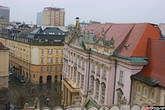 Вид сверху на Примарциальную площадь и Архиепископский дворец конца 18 века
