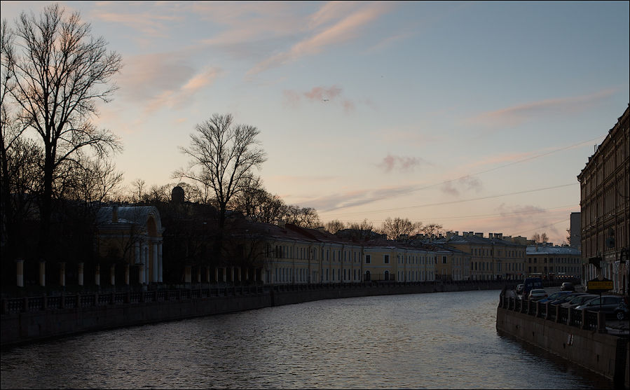 Посленовогодний предрассветный Санкт-Петербург Санкт-Петербург, Россия