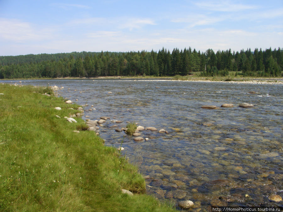 Река Зун-Марино Бурятия, Россия