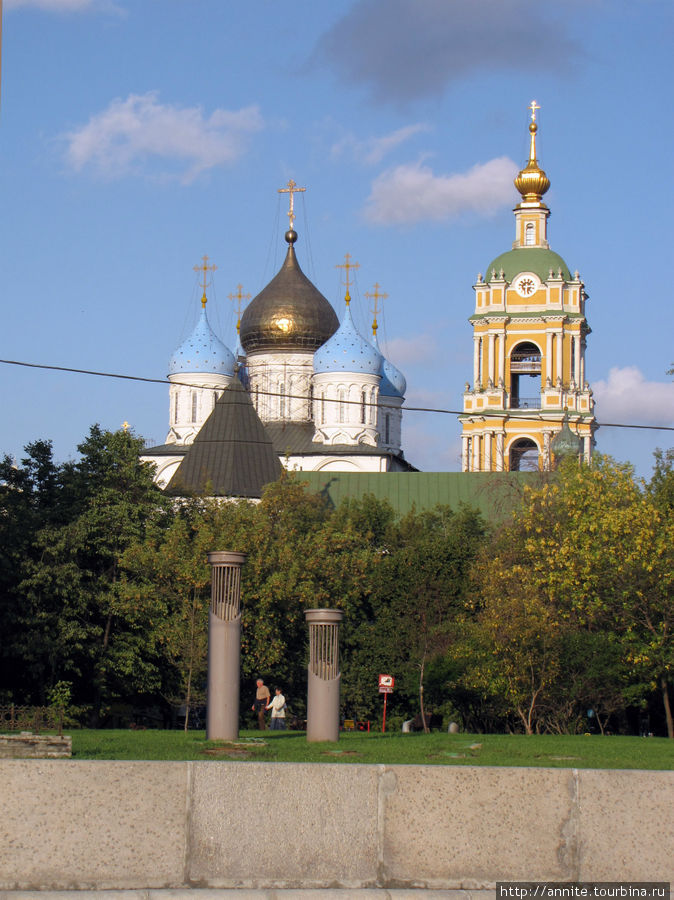 Храмы Новоспасского монастыря. Москва, Россия