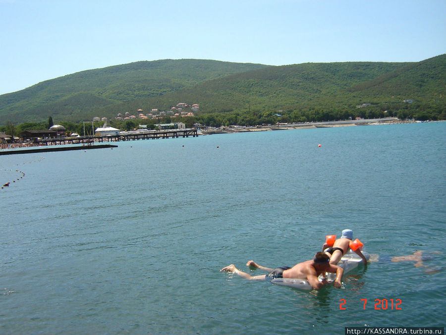 В Кабардинке особенное море Кабардинка, Россия