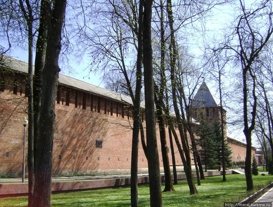 Толщина стен Смоленской крепости превышает 5 метров Смоленск, Россия