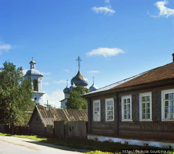 Богоявленская церковь и Успенский собор Белозерск, Россия