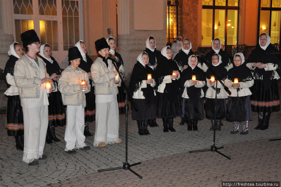 4-я свеча в Рождественском венке: как ее зажигали в Пьештяны Пьештяны, Словакия