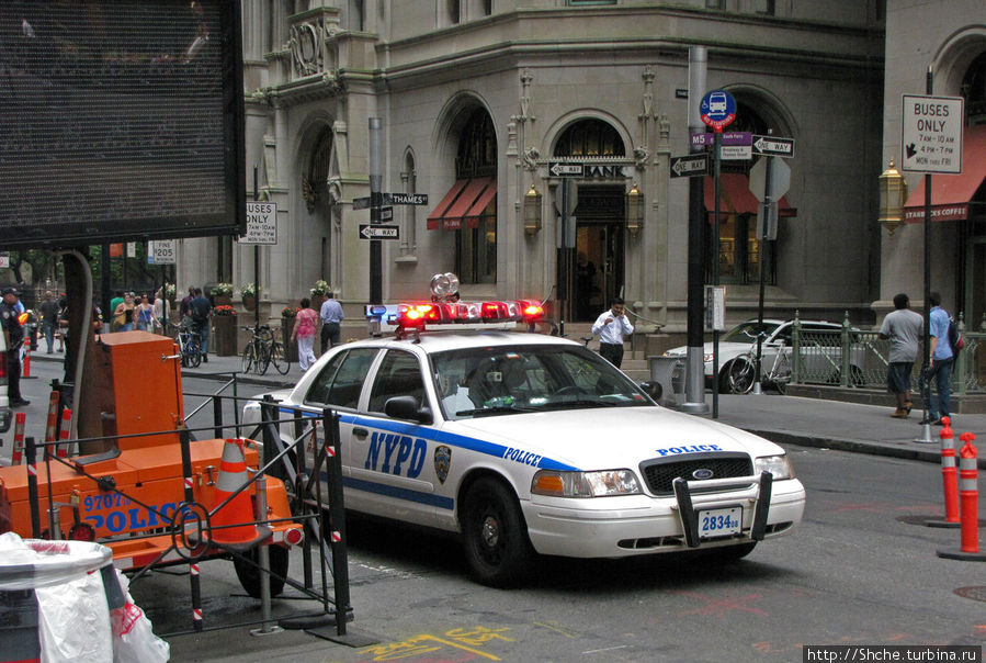 полицейская машина Нью-Йорк, CША