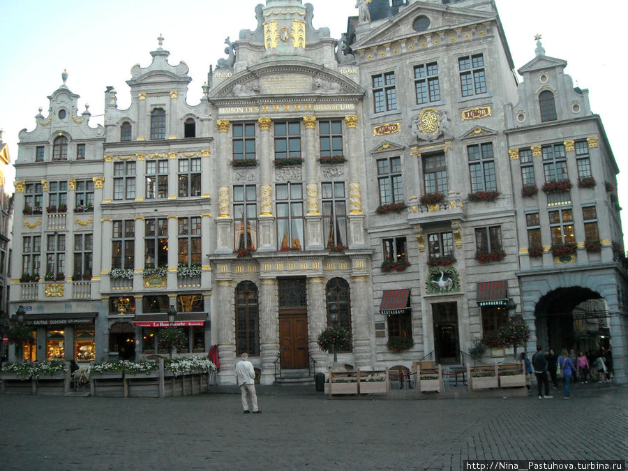 Сказочная площадь Брюсселя Брюссель, Бельгия