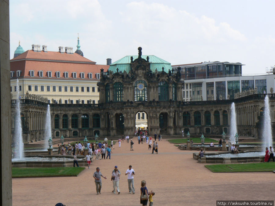 Королевский дворец Цвингер Дрезден, Германия