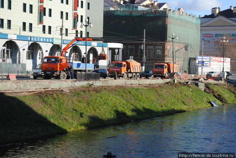 Местами идет стройка Казань, Россия
