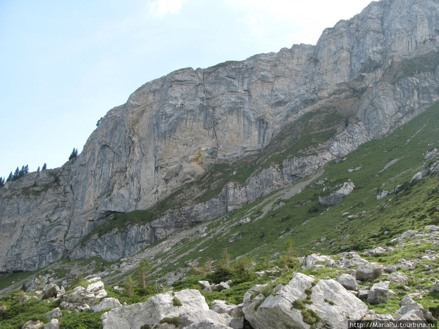 Спуск с Пилатуса Люцерн, Швейцария