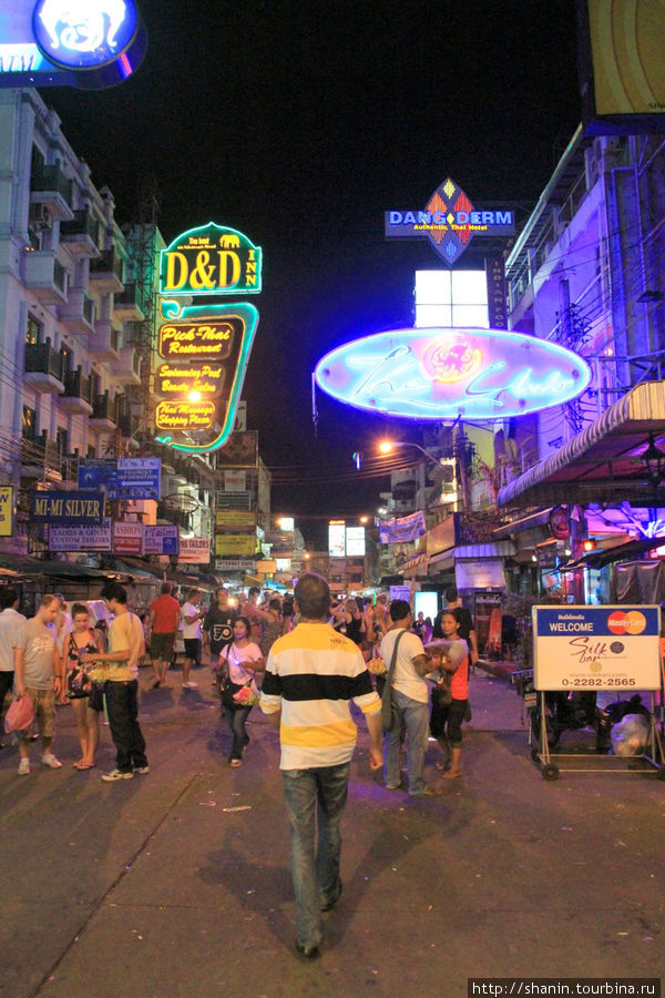 Улица Кхаосан Роад Бангкок, Таиланд