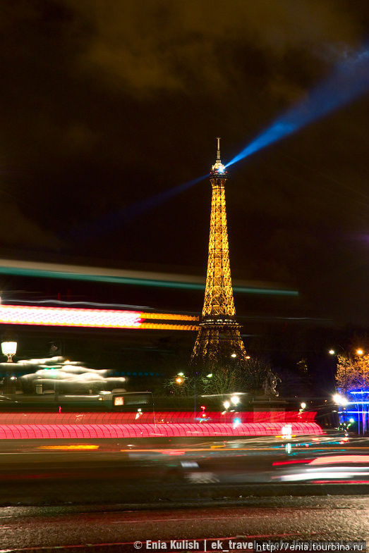 Париж - рождественская иллюминация сезона 2011/2012 Париж, Франция