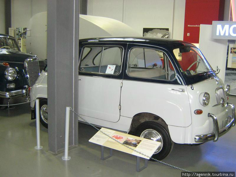 Сейченто, Fiat 600, первый популярный минивен Мюнхен, Германия