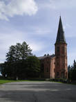 В 19 веке Липери был довольно крупным 9по финским меркам) городом. Соответственно и собор немаленький.