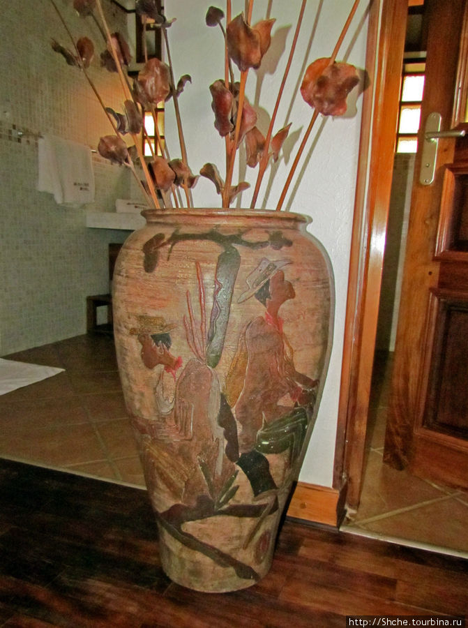 Красивая большая ваза... была Андасибе, Мадагаскар