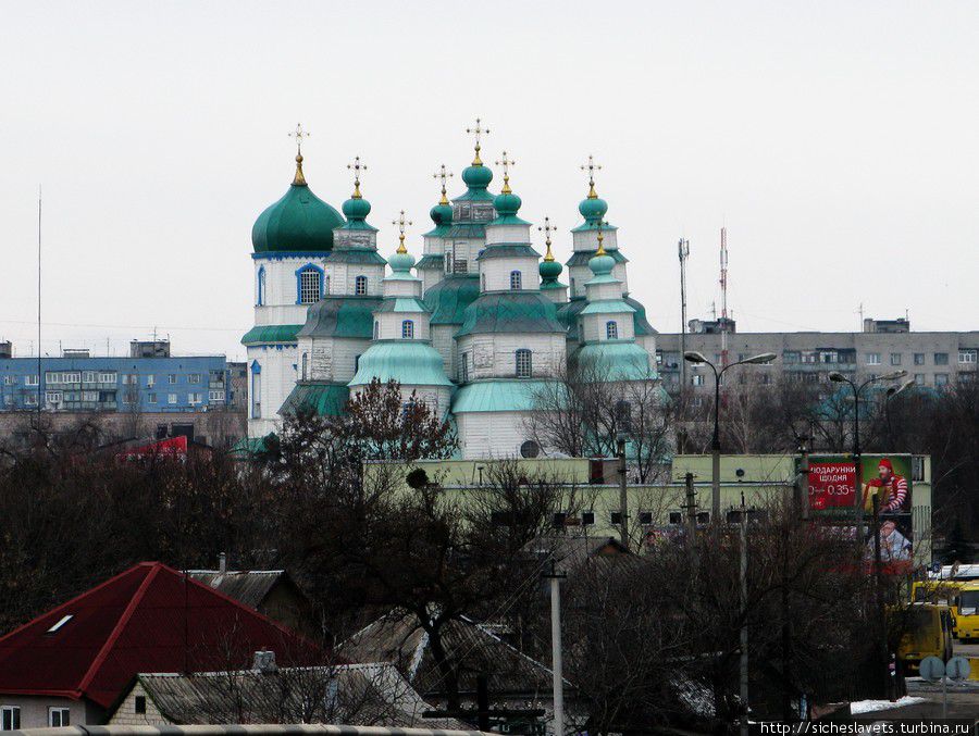 Самарский Пустынно-Николаевский монастырь и Троицкий собор Новомосковск, Украина