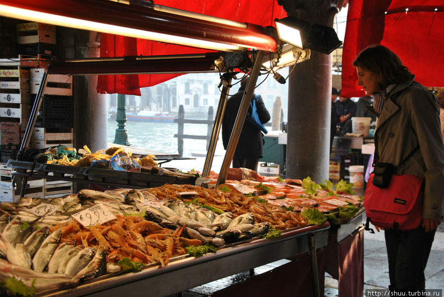 рыбный рынок Венеция, Италия