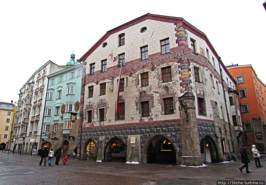 Улица Херцог-Фредерик Инсбрук, Австрия