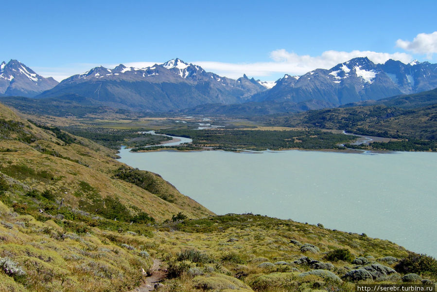 Треккинг в парке Torres Del Paine (день 2) Национальный парк Торрес-дель-Пайне, Чили