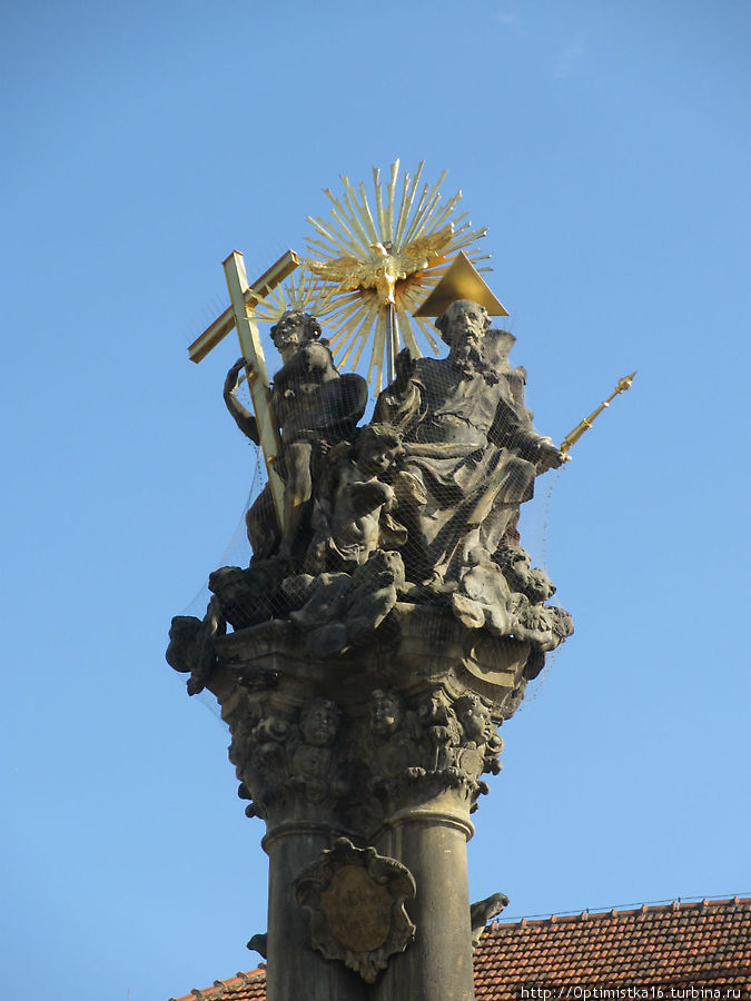 Троицкая чумная колонна (1725 год) Кромержиж, Чехия