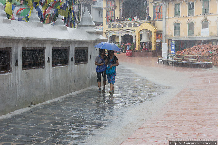 Дождь в Катманду Катманду, Непал