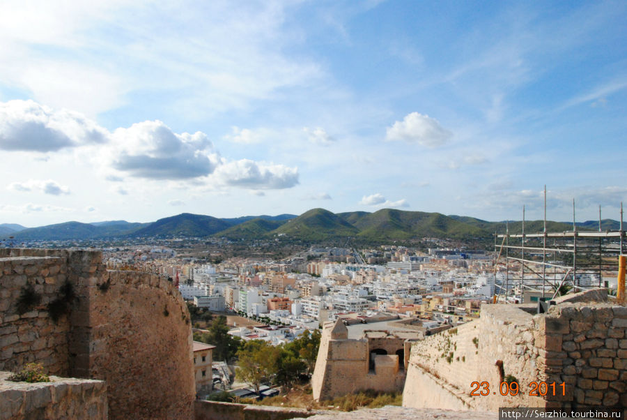 Замки и крепости Европы!Часть 1.Испания,Ибица- старый город! Остров Ибица, Испания